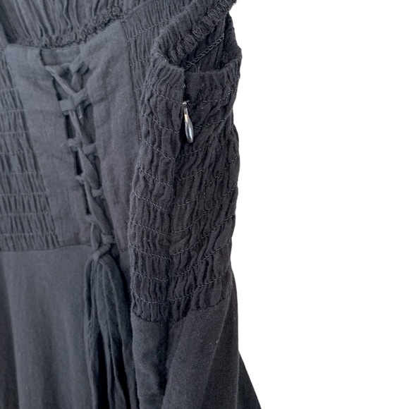 Derek Heart | NWOT Smocked Top Sundress Black Size Small - Picture 7 of 16